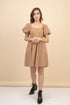 Raize Khaki Babydoll Dress