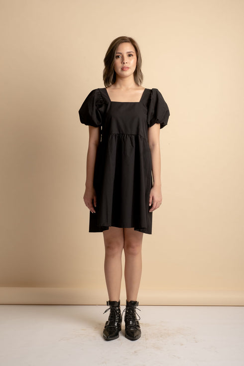 Raize Black Babydoll Dress