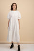 Arianne White Poplin Dress
