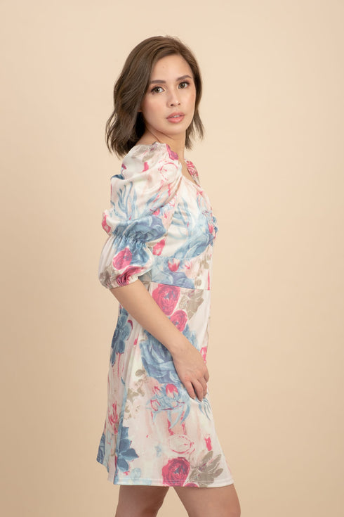 Joline Printed Floral Dress