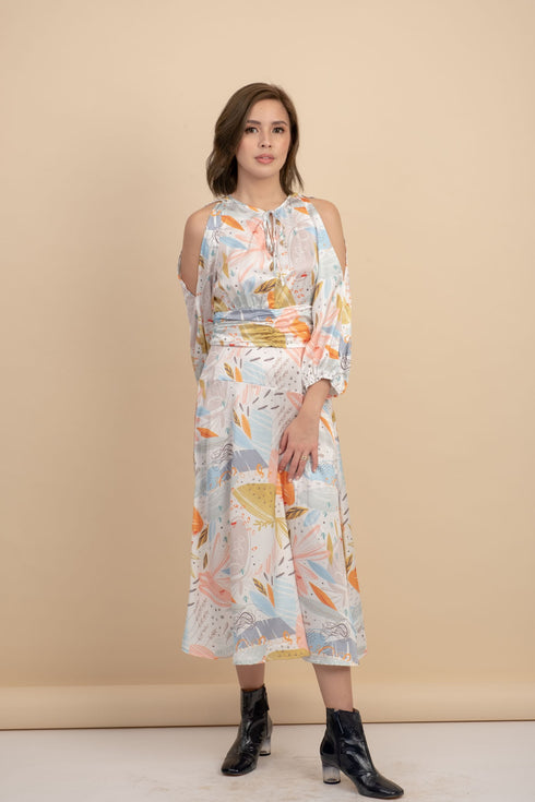 Jessie Silk Printed Dress