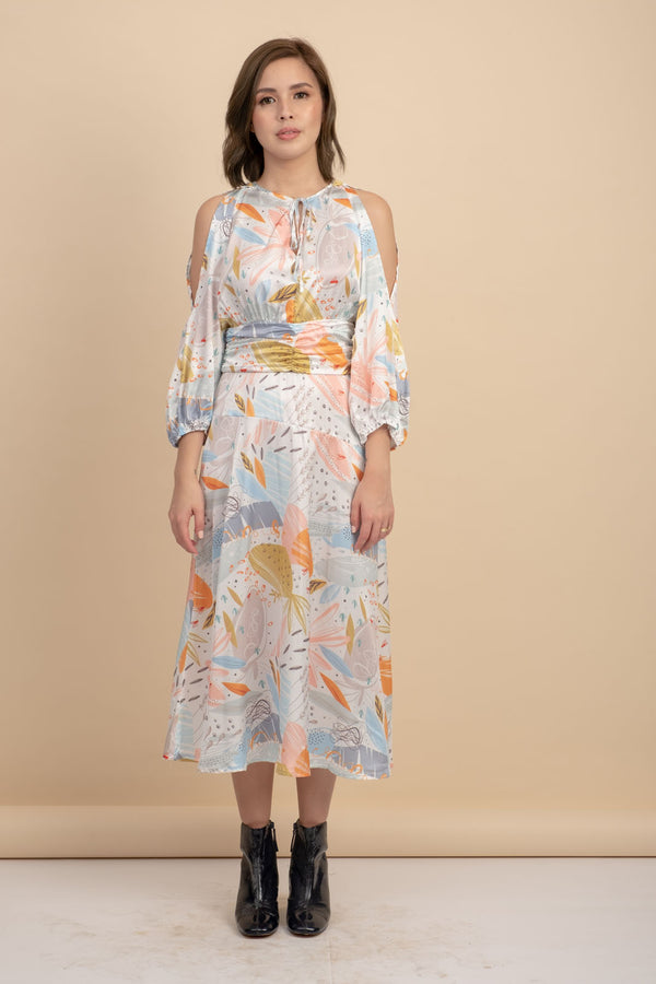 Jessie Silk Printed Dress