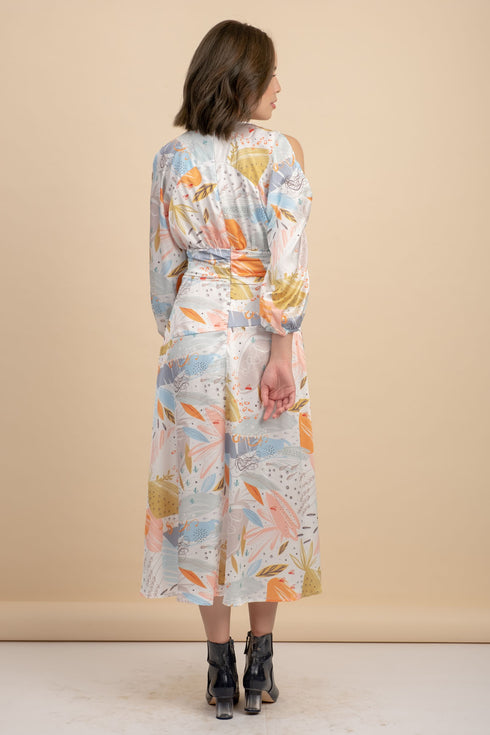 Jessie Silk Printed Dress