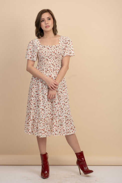 Linda Floral Dress