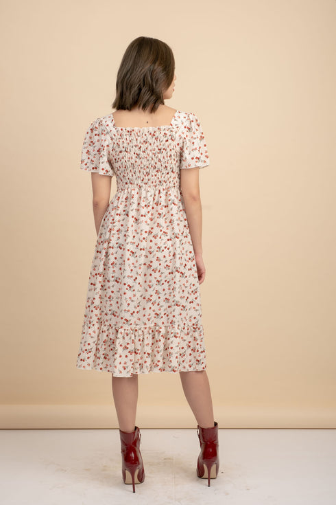 Linda Floral Dress