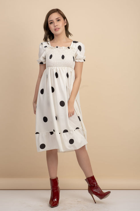 Rosalie Polka Dress
