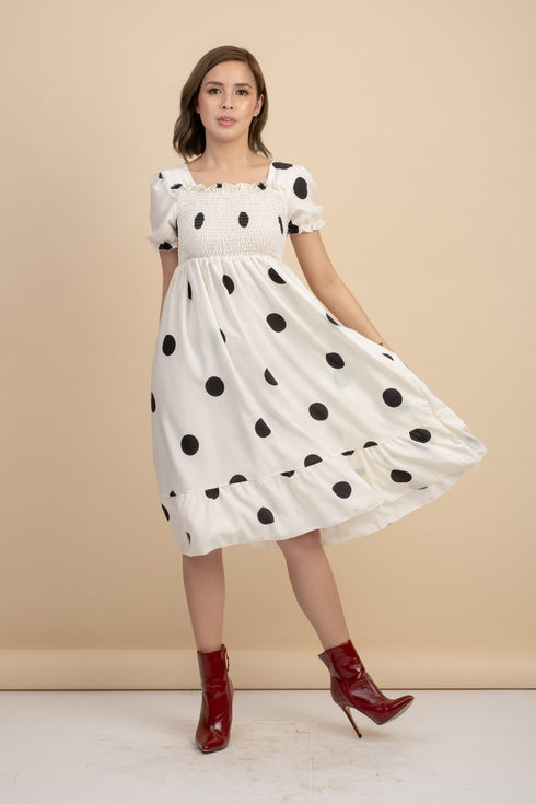 Rosalie Polka Dress