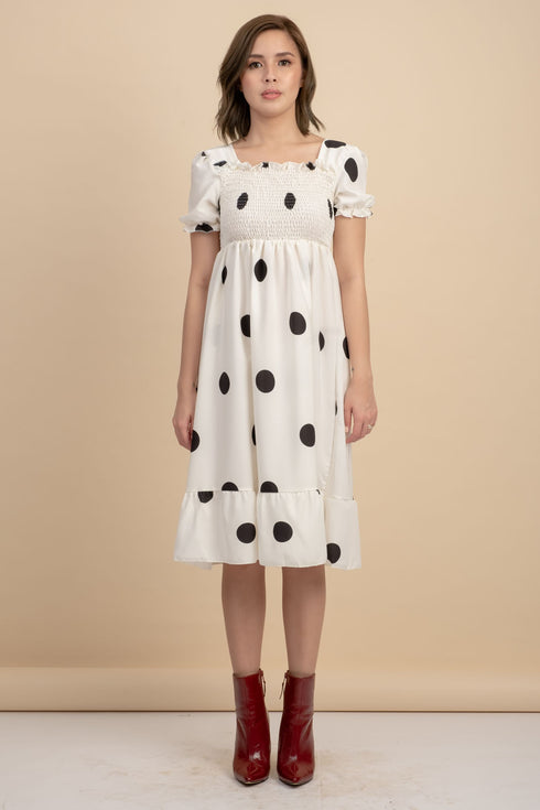 Rosalie Polka Dress