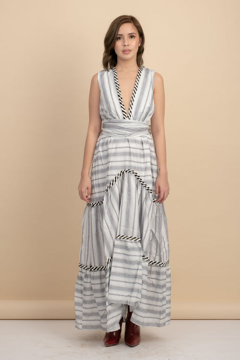 Holiday 01 Linen Maxi Dress