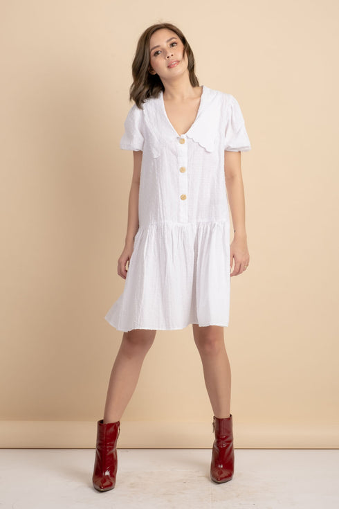Hannah Dress with Collar