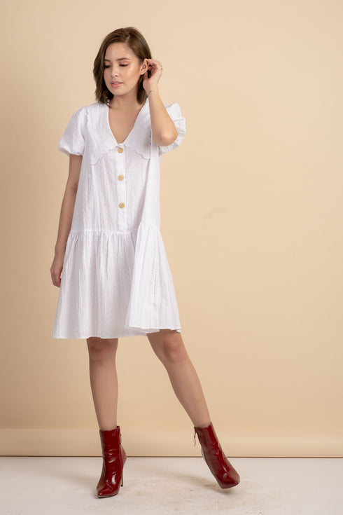 Hannah Dress with Collar