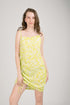 Gregg Mini Dress in Neon Green