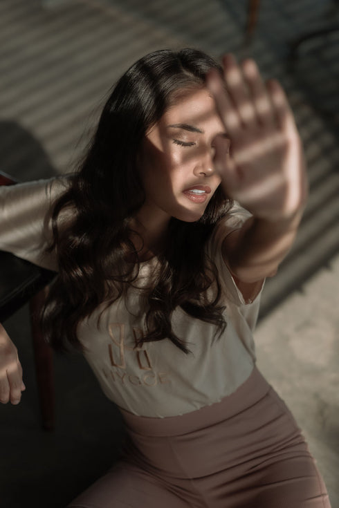 Shop Hygge x GS: Oversized Shirt in Sand