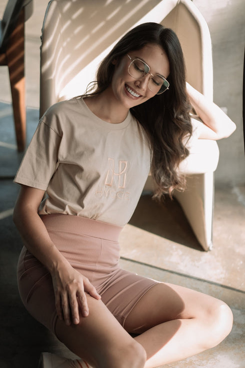 Shop Hygge x GS: Biker Shorts in Old Rose