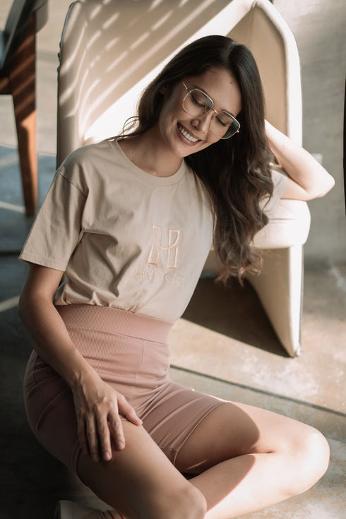 Shop Hygge x GS: Biker Shorts in Old Rose