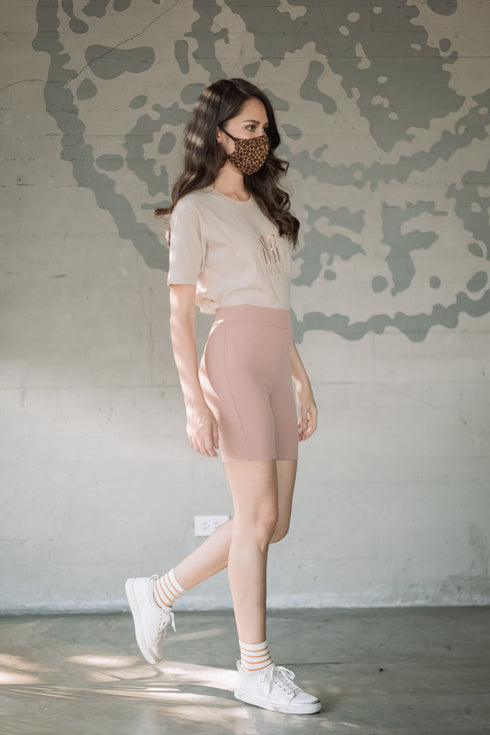 Shop Hygge x GS: Biker Shorts in Old Rose