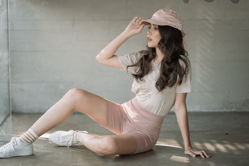 Shop Hygge x GS: Biker Shorts in Old Rose