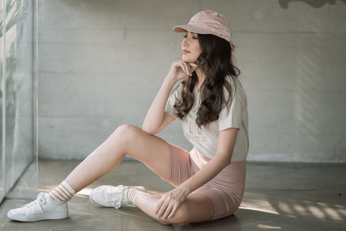 Shop Hygge x GS: Biker Shorts in Old Rose