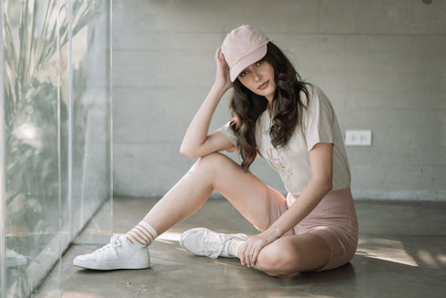 Shop Hygge x GS: Biker Shorts in Old Rose