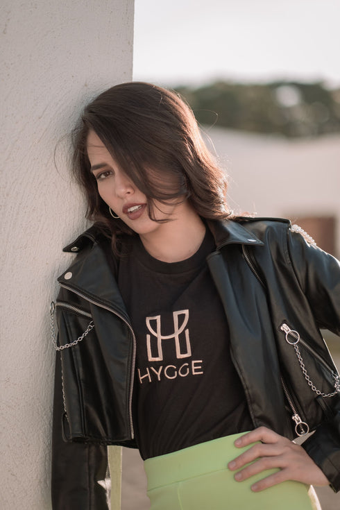 Shop Hygge x GS: Biker Shorts in Neon Green