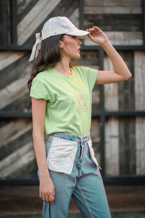 Shop Hygge x GS: Oversized Shirt in Lime