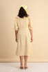 Delphine Peterpan Dress in Pale Yellow