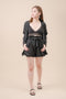 Sienna Paperbag Shorts in Black