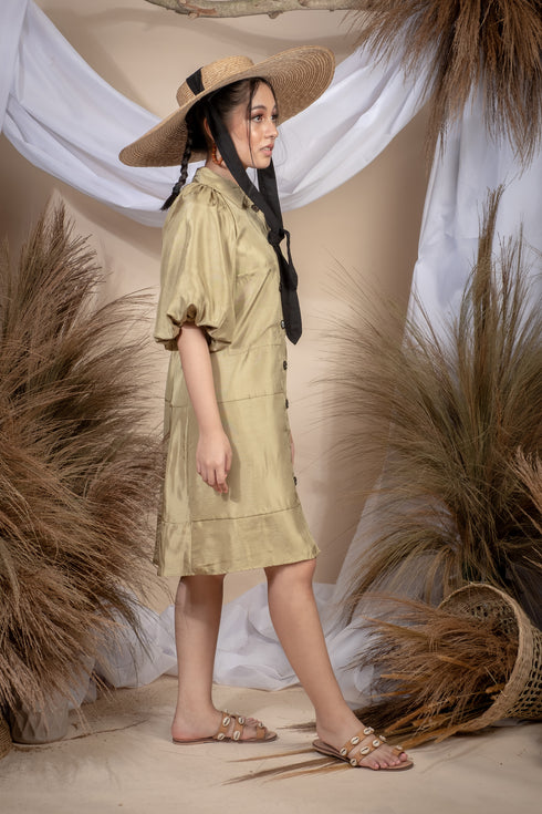 Brigitte Green Dress