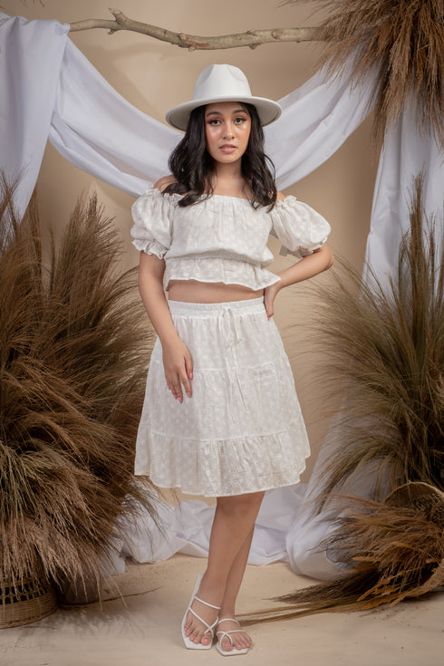 Myers Offshoulder Top+ Mini Skrt