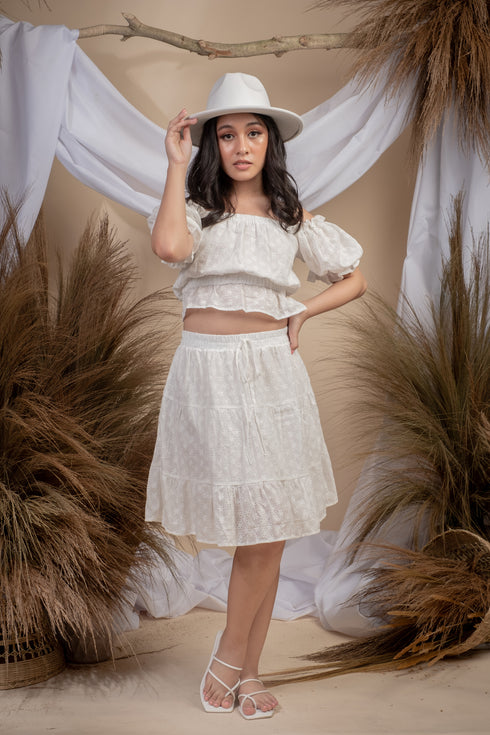 Myers Offshoulder Top+ Mini Skrt