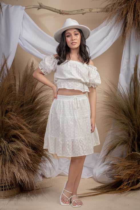 Myers Offshoulder Top+ Mini Skrt