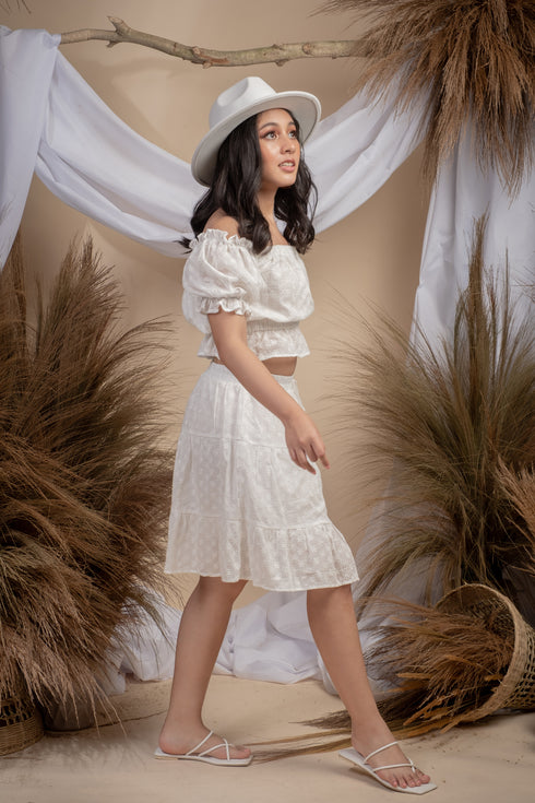 Myers Offshoulder Top+ Mini Skrt