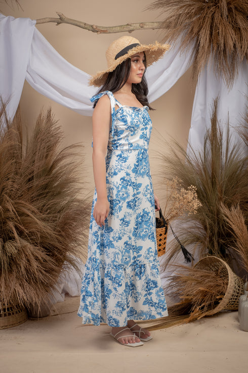 Myzha Blue Porcelain Dress