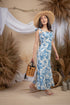 Myzha Blue Porcelain Dress
