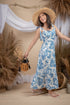 Myzha Blue Porcelain Dress
