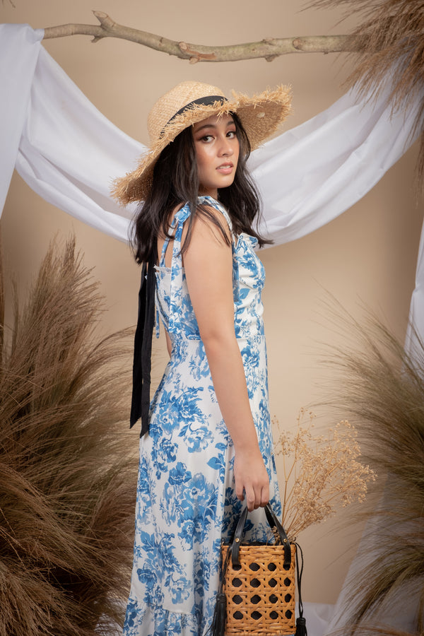 Myzha Blue Porcelain Dress