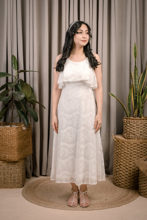 Mason Lace Lowback Dress