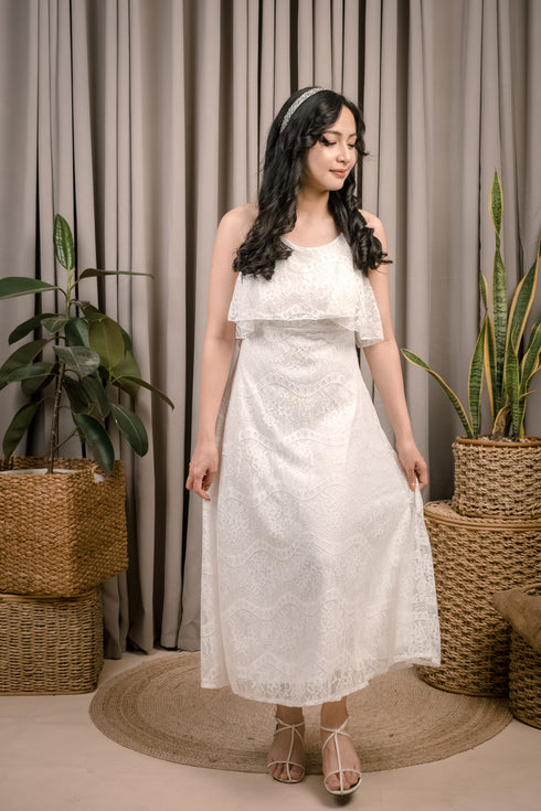 Mason Lace Lowback Dress