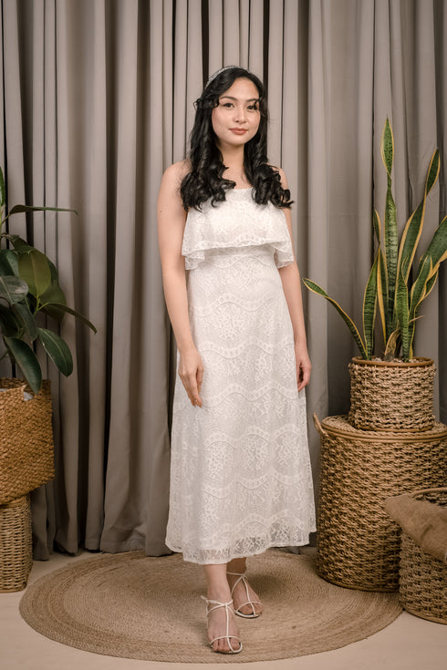 Mason Lace Lowback Dress