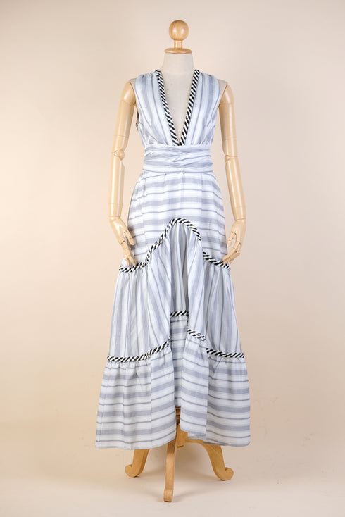 Holiday 01 Linen Maxi Dress
