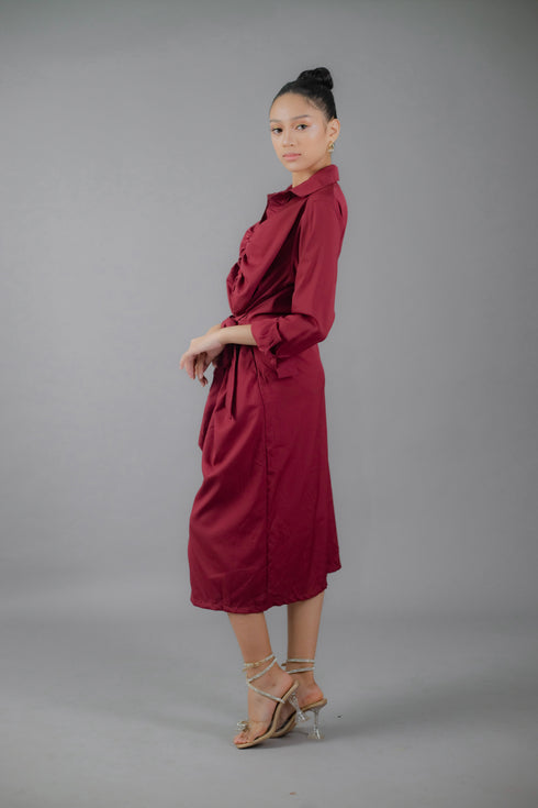 GS Date Night 2: Ginger Midi Button Down