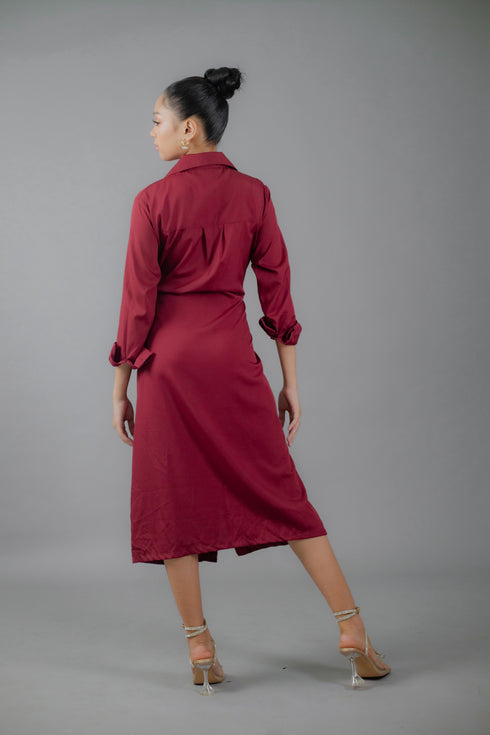 GS Date Night 2: Ginger Midi Button Down