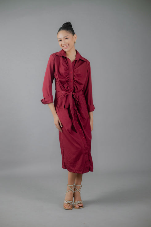 GS Date Night 2: Ginger Midi Button Down