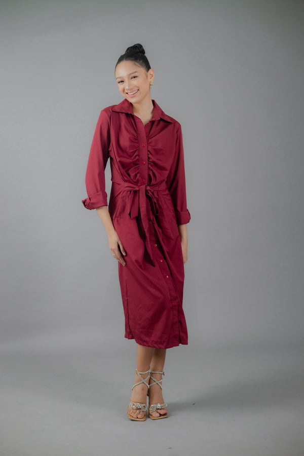 GS Date Night 2: Ginger Midi Button Down