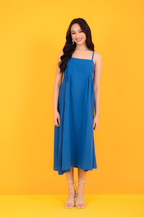 GS Summer: Reese Linen Spaghetti Dress