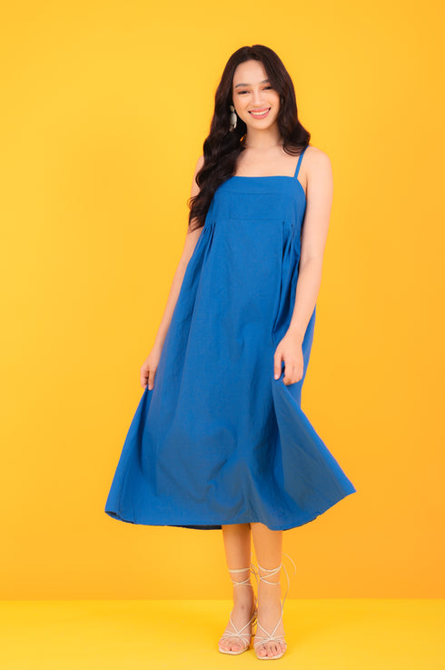 GS Summer: Reese Linen Spaghetti Dress