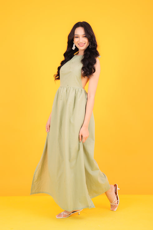 GS Summer: Luanne Backless Maxi