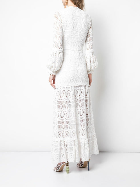 Holiday 08 Elegant White Maxi