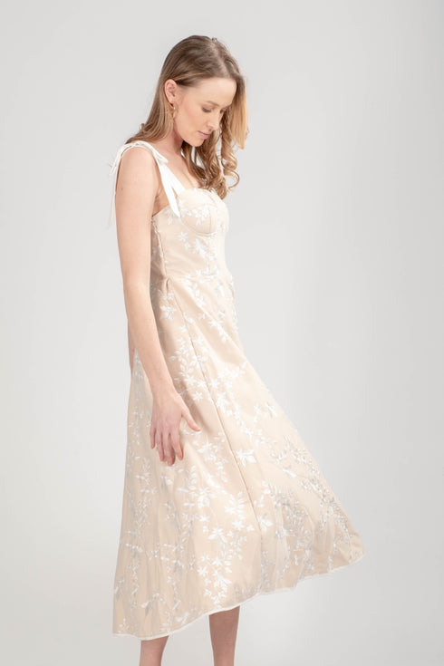 Holiday 11 Bustier Midi Dress