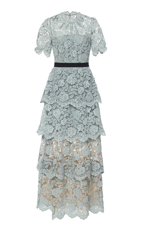 Holiday 12 Lace Dress in Mint